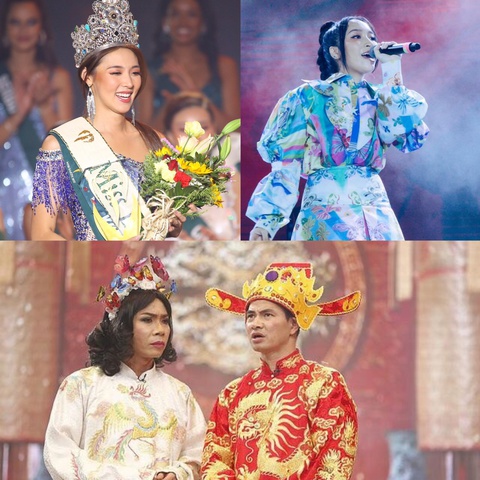 Công Lý, Xuân Bắc tham gia Táo Quân; Tân Hoa hậu Trái đất mặc thiết kế của Đức Vincie - Ảnh 1. Công Lý, Xuân Bắc tham gia Táo Quân; Tân Hoa hậu Trái đất mặc thiết kế của Đức Vincie - Ảnh 1.