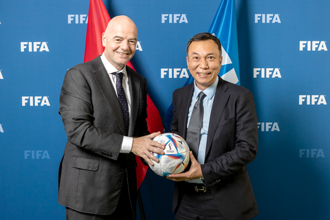 Chủ tịch FIFA gửi thư chúc mừng Đại hội VFF khóa 9 - Ảnh 1. Chủ tịch FIFA gửi thư chúc mừng Đại hội VFF khóa 9 - Ảnh 1.