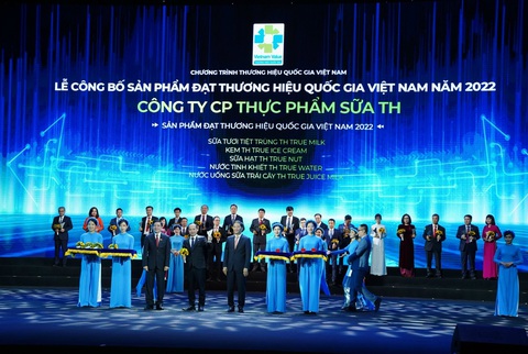 5 sản phẩm TH được vinh danh Thương hiệu quốc gia 2022 - Ảnh 1. 5 sản phẩm TH được vinh danh Thương hiệu quốc gia 2022 - Ảnh 1.