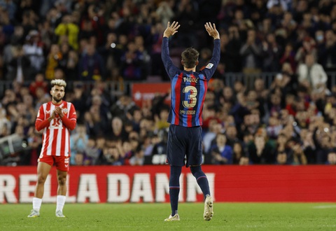 Hình ảnh trận đấu cuối cùng của Gerard Pique tại Camp Nou - Ảnh 9. Hình ảnh trận đấu cuối cùng của Gerard Pique tại Camp Nou - Ảnh 9.