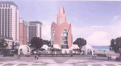 Không cho kinh doanh dịch vụ tại khu tháp Trầm Hương bên biển Nha Trang - Ảnh 1. Không cho kinh doanh dịch vụ tại khu tháp Trầm Hương bên biển Nha Trang - Ảnh 1.