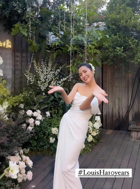 Visual đỉnh cao của Tăng Thanh Hà trong lễ kỷ niệm 10 năm cưới - Ảnh 2. Visual đỉnh cao của Tăng Thanh Hà trong lễ kỷ niệm 10 năm cưới - Ảnh 2.
