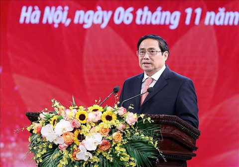 Thủ tướng Phạm Minh Chính: Chung tay lan tỏa tinh thần thượng tôn pháp luật - Ảnh 1. Thủ tướng Phạm Minh Chính: Chung tay lan tỏa tinh thần thượng tôn pháp luật - Ảnh 1.