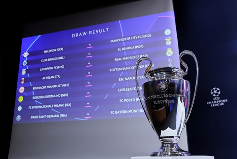 Liverpool gặp Real, PSG chạm trán Bayern tại vòng 16 đội Champions League - Ảnh 1. Liverpool gặp Real, PSG chạm trán Bayern tại vòng 16 đội Champions League - Ảnh 1.