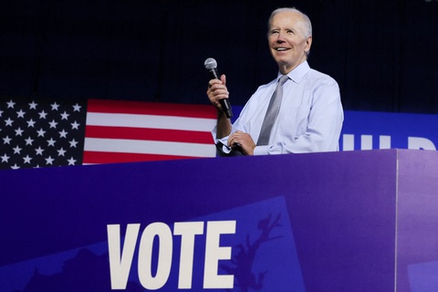 Bầu cử Mỹ giữa kỳ: Tổng thống Biden đưa ra lời kêu gọi cuối cùng - Ảnh 1. Bầu cử Mỹ giữa kỳ: Tổng thống Biden đưa ra lời kêu gọi cuối cùng - Ảnh 1.
