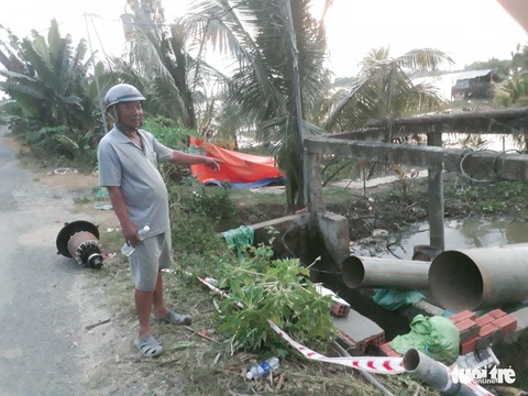 Ba người chết trong lúc sửa bơm điện - Ảnh 1. Ba người chết trong lúc sửa bơm điện - Ảnh 1.