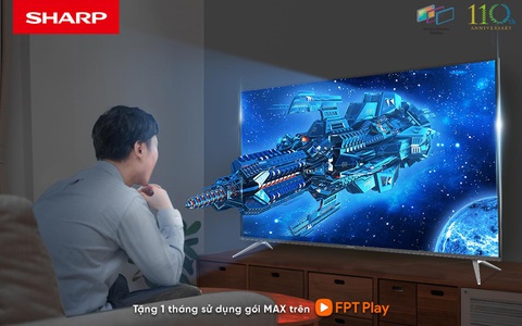 Sharp Aquos TV - tuyệt tác đến từ khung hình tỉ màu - Ảnh 1. Sharp Aquos TV - tuyệt tác đến từ khung hình tỉ màu - Ảnh 1.