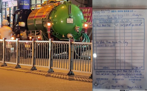 Sở nói đã làm việc với giám đốc nhưng xe xả thải bậy vẫn ung dung trên đường - Ảnh 3. Sở nói đã làm việc với giám đốc nhưng xe xả thải bậy vẫn ung dung trên đường - Ảnh 3.