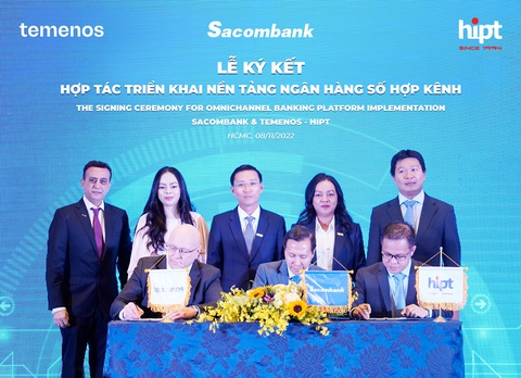 Sacombank hợp tác triển khai nền tảng ngân hàng hợp kênh với liên danh Temenos – HiPT - Ảnh 1. Sacombank hợp tác triển khai nền tảng ngân hàng hợp kênh với liên danh Temenos – HiPT - Ảnh 1.