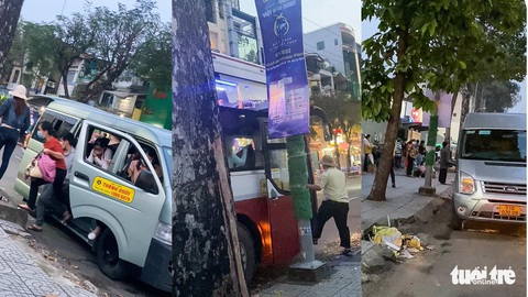 Dẹp ‘xe dù, bến cóc’ lộng hành: UBND quận 5 nói ‘không có vùng cấm’ - Ảnh 1. Dẹp ‘xe dù, bến cóc’ lộng hành: UBND quận 5 nói ‘không có vùng cấm’ - Ảnh 1.