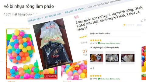 Hóa chất làm pháo lấp ló chợ mạng - Ảnh 1. Hóa chất làm pháo lấp ló chợ mạng - Ảnh 1.