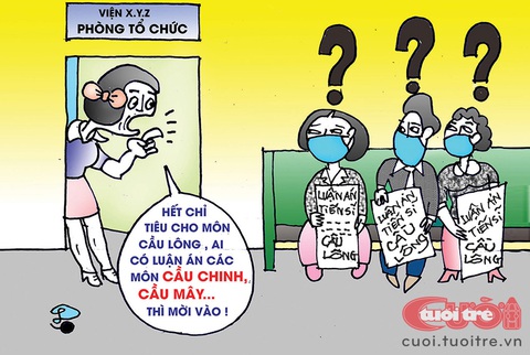 Tiến sĩ cầu lông không đạt: Cầm cân nảy mực hóa ra trò đùa! - Ảnh 2. Tiến sĩ cầu lông không đạt: Cầm cân nảy mực hóa ra trò đùa! - Ảnh 2.