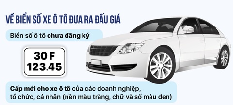 Thí điểm đấu giá biển số xe ô tô từ 1-7-2023 - Ảnh 1. Thí điểm đấu giá biển số xe ô tô từ 1-7-2023 - Ảnh 1.