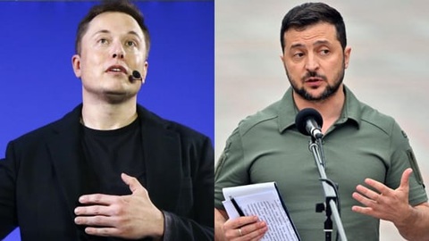 Tổng thống Zelensky mời tỉ phú Elon Musk đến thăm Ukraine - Ảnh 1. Tổng thống Zelensky mời tỉ phú Elon Musk đến thăm Ukraine - Ảnh 1.