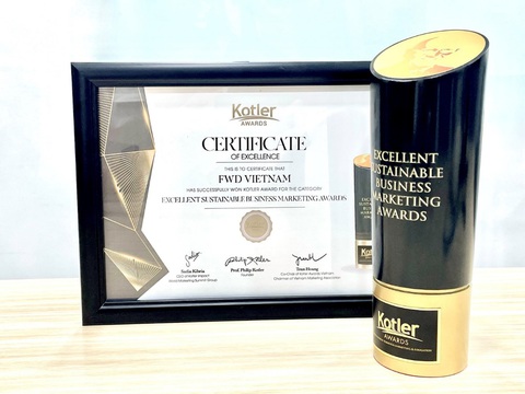 Bảo hiểm FWD đoạt giải tại Kotler Awards Việt Nam 2022 - Ảnh 3. Bảo hiểm FWD đoạt giải tại Kotler Awards Việt Nam 2022 - Ảnh 3.