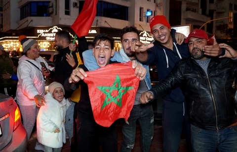 Morocco sục sôi trước trận tứ kết - Ảnh 1. Morocco sục sôi trước trận tứ kết - Ảnh 1.