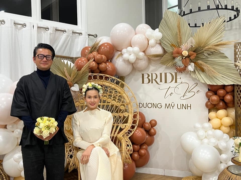 Hoa hậu Dương Mỹ Linh tổ chức tiệc đặc biệt trước ngày cưới, Trương Minh Cường giả làm chú rể - Ảnh 7. Hoa hậu Dương Mỹ Linh tổ chức tiệc đặc biệt trước ngày cưới, Trương Minh Cường giả làm chú rể - Ảnh 7.