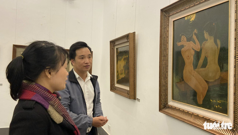 Ngắm những làng quê xinh đẹp đã mất trong tranh của họa sĩ khóa kháng chiến Ngô Minh Cầu - Ảnh 1. Ngắm những làng quê xinh đẹp đã mất trong tranh của họa sĩ khóa kháng chiến Ngô Minh Cầu - Ảnh 1.