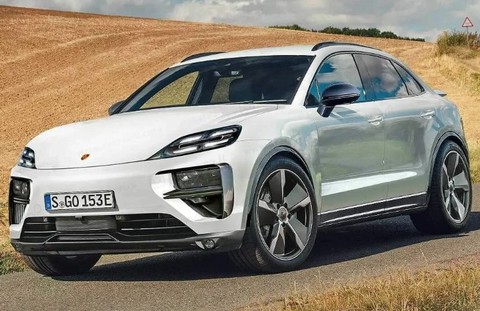 Porsche Macan thế hệ mới để lộ màn hình lạ sau vô lăng - Ảnh 6. Porsche Macan thế hệ mới để lộ màn hình lạ sau vô lăng - Ảnh 6.