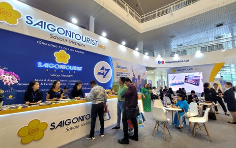 Saigontourist Group ưu đãi nhiều dịch vụ tại Hội chợ Du lịch Đà Nẵng 2022 - Ảnh 1. Saigontourist Group ưu đãi nhiều dịch vụ tại Hội chợ Du lịch Đà Nẵng 2022 - Ảnh 1.