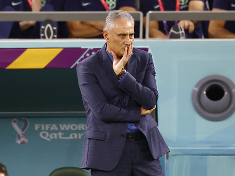 Tite từ chức HLV tuyển Brazil sau thất bại trước Croatia - Ảnh 1. Tite từ chức HLV tuyển Brazil sau thất bại trước Croatia - Ảnh 1.