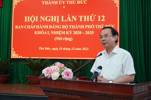 Bí thư Nguyễn Văn Nên: Vận dụng hết các phương cách hỗ trợ người dân sớm ổn định - Ảnh 1. Bí thư Nguyễn Văn Nên: Vận dụng hết các phương cách hỗ trợ người dân sớm ổn định - Ảnh 1.