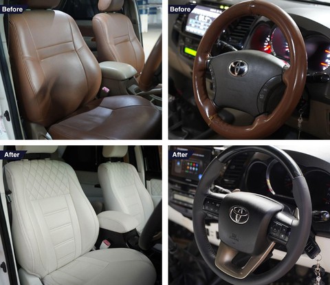 Hãng độ hô biến Toyota Fortuner cũ sang phong cách Lexus nhưng trông hơi... sai sai - Ảnh 2. Hãng độ hô biến Toyota Fortuner cũ sang phong cách Lexus nhưng trông hơi... sai sai - Ảnh 2.