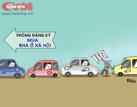 Đi xe hơi mua nhà ở xã hội - Ảnh 2. Đi xe hơi mua nhà ở xã hội - Ảnh 2.