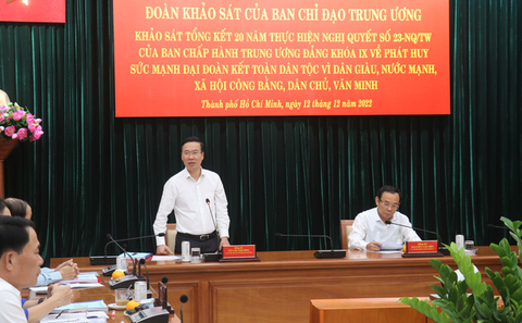 Ông Võ Văn Thưởng: Lấy sự hài lòng của người dân làm thước đo hiệu quả trong lãnh đạo điều hành - Ảnh 1. Ông Võ Văn Thưởng: Lấy sự hài lòng của người dân làm thước đo hiệu quả trong lãnh đạo điều hành - Ảnh 1.