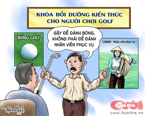 Khóa bồi dưỡng kiến thức cho golfer: Phân biệt caddie và bóng golf - Ảnh 1. Khóa bồi dưỡng kiến thức cho golfer: Phân biệt caddie và bóng golf - Ảnh 1.
