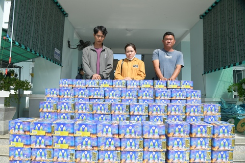 Tây Ninh: Bắt giữ 3 người mua bán, vận chuyển pháo nổ ở biên giới - Ảnh 1. Tây Ninh: Bắt giữ 3 người mua bán, vận chuyển pháo nổ ở biên giới - Ảnh 1.
