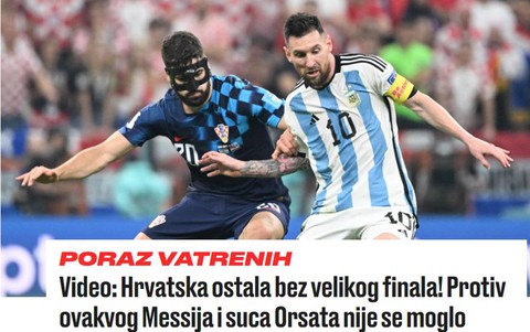 Báo chí Croatia: Chúng ta không thể cản nổi Messi và trọng tài - Ảnh 1. Báo chí Croatia: Chúng ta không thể cản nổi Messi và trọng tài - Ảnh 1.