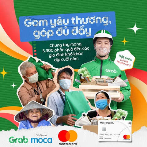 Mastercard và Grab Việt Nam tiếp tục triển khai dự án hợp tác Trao sẻ chia, nhận nụ cười - Ảnh 1. Mastercard và Grab Việt Nam tiếp tục triển khai dự án hợp tác Trao sẻ chia, nhận nụ cười - Ảnh 1.