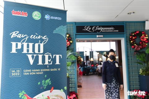 Bay cùng phở Việt: Thưởng thức tinh hoa ẩm thực sân bay - Ảnh 1. Bay cùng phở Việt: Thưởng thức tinh hoa ẩm thực sân bay - Ảnh 1.