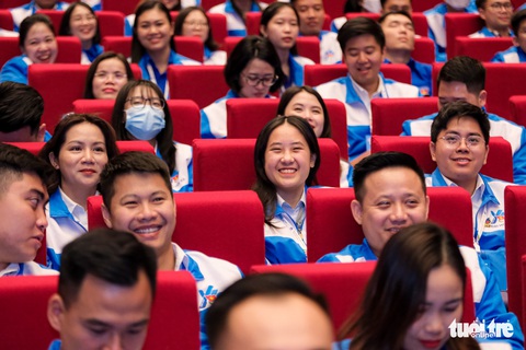 Khai mạc Đại hội Đoàn toàn quốc lần thứ XII: Khát vọng vươn lên của thanh niên Việt Nam - Ảnh 8. Khai mạc Đại hội Đoàn toàn quốc lần thứ XII: Khát vọng vươn lên của thanh niên Việt Nam - Ảnh 8.