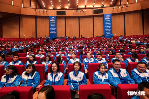 Khai mạc Đại hội Đoàn toàn quốc lần thứ XII: Khát vọng vươn lên của thanh niên Việt Nam - Ảnh 6. Khai mạc Đại hội Đoàn toàn quốc lần thứ XII: Khát vọng vươn lên của thanh niên Việt Nam - Ảnh 6.