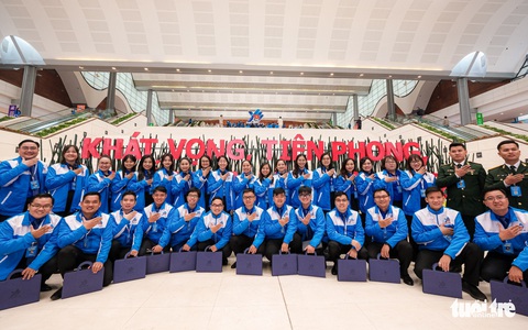 Khai mạc Đại hội Đoàn toàn quốc lần thứ XII: Khát vọng vươn lên của thanh niên Việt Nam - Ảnh 9. Khai mạc Đại hội Đoàn toàn quốc lần thứ XII: Khát vọng vươn lên của thanh niên Việt Nam - Ảnh 9.