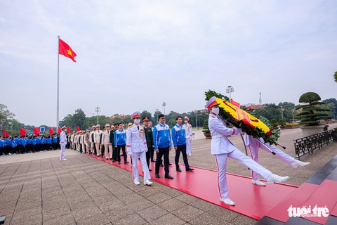 Khai mạc Đại hội Đoàn toàn quốc lần thứ XII: Khát vọng vươn lên của thanh niên Việt Nam - Ảnh 5. Khai mạc Đại hội Đoàn toàn quốc lần thứ XII: Khát vọng vươn lên của thanh niên Việt Nam - Ảnh 5.