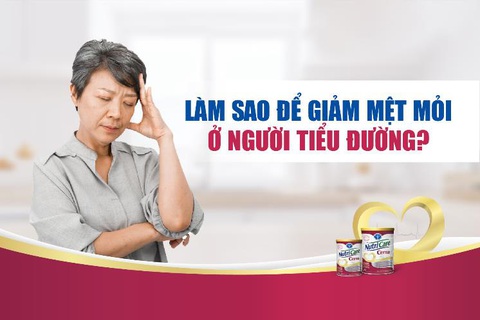 Bí quyết giảm mệt mỏi ở người tiểu đường - Ảnh 1. Bí quyết giảm mệt mỏi ở người tiểu đường - Ảnh 1.