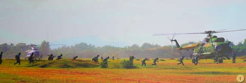 Bản hùng ca Điện Biên Phủ trên không ở TP.HCM - Ảnh 5. Bản hùng ca Điện Biên Phủ trên không ở TP.HCM - Ảnh 5.