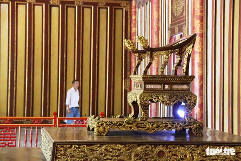 Thực hư chuyện du khách Thái không mua vé vào Đại Nội Huế vì… không được thấy ngai vua - Ảnh 2. Thực hư chuyện du khách Thái không mua vé vào Đại Nội Huế vì… không được thấy ngai vua - Ảnh 2.