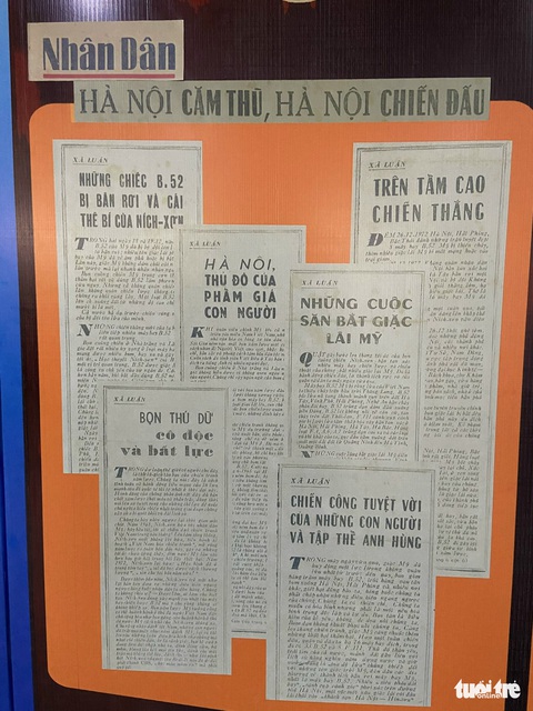 Tái hiện ‘báo chí xung trận Hà Nội - Điện Biên Phủ trên không’ - Ảnh 3. Tái hiện ‘báo chí xung trận Hà Nội - Điện Biên Phủ trên không’ - Ảnh 3.
