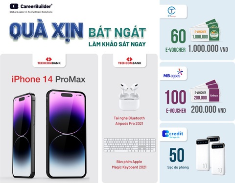 Careerbuilder khởi động khảo sát ‘Nhà tuyển dụng yêu thích 2022’ - Ảnh 1. Careerbuilder khởi động khảo sát ‘Nhà tuyển dụng yêu thích 2022’ - Ảnh 1.