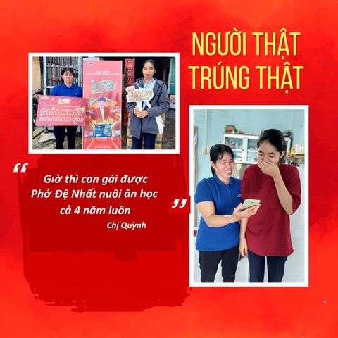 Chương trình khuyến mãi phở Đệ Nhất gọi tên 9 người may mắn - Ảnh 2. Chương trình khuyến mãi phở Đệ Nhất gọi tên 9 người may mắn - Ảnh 2.