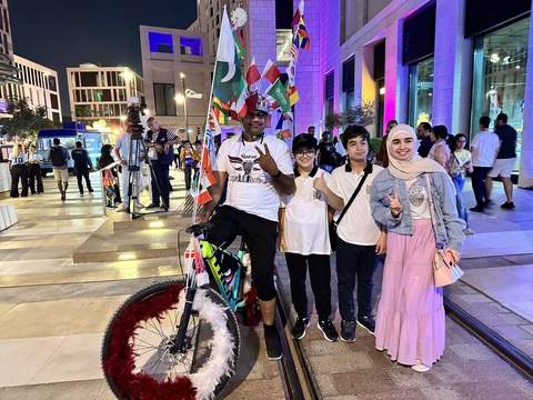 Thư Qatar: Kỷ niệm lãng mạn nhớ đời ở World Cup - Ảnh 1. Thư Qatar: Kỷ niệm lãng mạn nhớ đời ở World Cup - Ảnh 1.