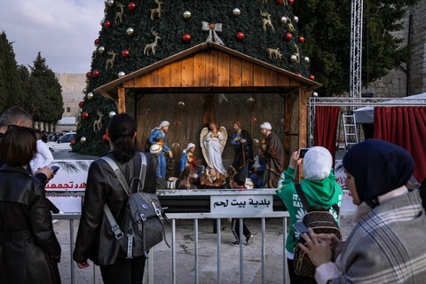 Bethlehem, nơi Chúa giáng sinh, mở cửa đón du khách trở lại dịp Noel - Ảnh 5. Bethlehem, nơi Chúa giáng sinh, mở cửa đón du khách trở lại dịp Noel - Ảnh 5.