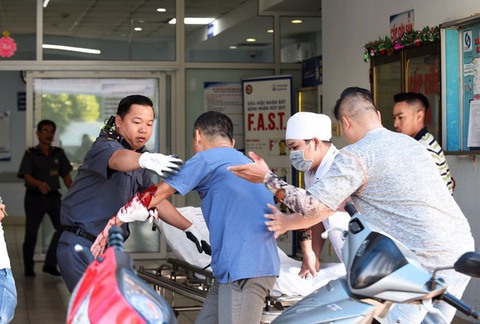 TP.HCM: 15 vụ hành hung nhân viên y tế trong năm 2022 - Ảnh 1. TP.HCM: 15 vụ hành hung nhân viên y tế trong năm 2022 - Ảnh 1.