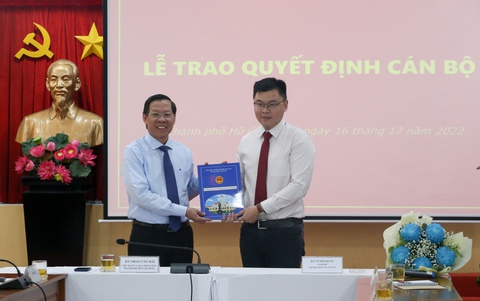 TS Trương Minh Huy Vũ làm phó viện trưởng Viện Nghiên cứu phát triển TP.HCM - Ảnh 1. TS Trương Minh Huy Vũ làm phó viện trưởng Viện Nghiên cứu phát triển TP.HCM - Ảnh 1.