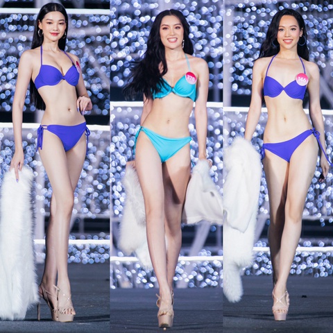 Top 35 thí sinh Hoa hậu Việt Nam khoe vẻ đẹp nóng bỏng với bikini - Ảnh 1. Top 35 thí sinh Hoa hậu Việt Nam khoe vẻ đẹp nóng bỏng với bikini - Ảnh 1.