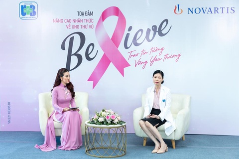 Tọa đàm về ung thư vú cung cấp kiến thức và trao niềm tin cho người bệnh - Ảnh 1. Tọa đàm về ung thư vú cung cấp kiến thức và trao niềm tin cho người bệnh - Ảnh 1.